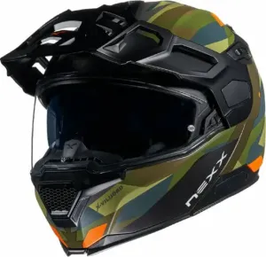 Nexx X.Vilijord Taiga Green/Orange MT 3XL Helm