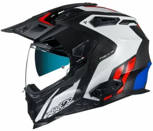 Nexx X.WED2 Carbon Vaal White/Red MT XL Helm