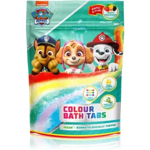 Nickelodeon Paw Patrol Colour Bath Tabs badeschaum für Kinder 9x16 g #1297945