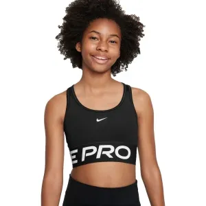 Nike PRO SWOOSH Mädchen Sport BH, schwarz, größe L