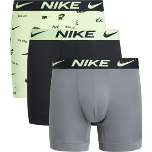 Nike DRI-FIT ESSENTIAL MICRO BOXER BRIEF 3PK Boxershorts, hellgrün, größe S