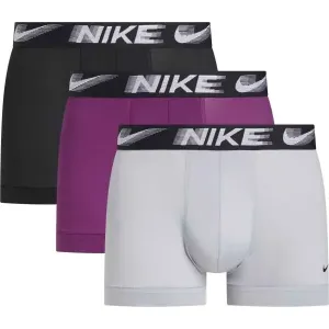 Nike TRUNK 3PK Herren Unterwäsche, violett, größe L