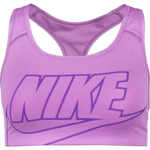 Nike SWOOSH FUTURA BRA Sport BH, violett, größe L
