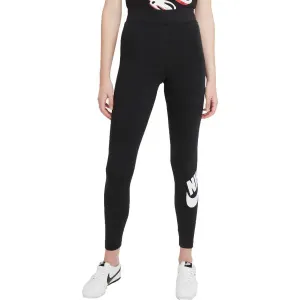 Nike NSW ESSNTL LGGNG FUTURA HR Damenleggings, schwarz, größe S
