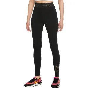 Nike NSW STRDST GX HR TGHT Damenleggings, schwarz, größe M