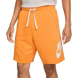 Nike CLUB ALUMNI HBR FT SHORT Herrenshorts, orange, größe XL
