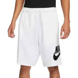 Nike CLUB ALUMNI HBR FT SHORT Herrenshorts, weiß, größe XL