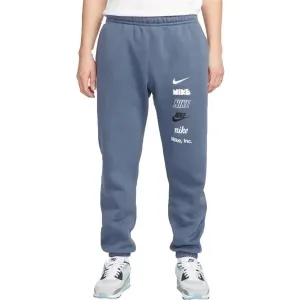 Nike CLUB+ BB CF PANT MLOGO Herren Trainingshose, blau, größe S