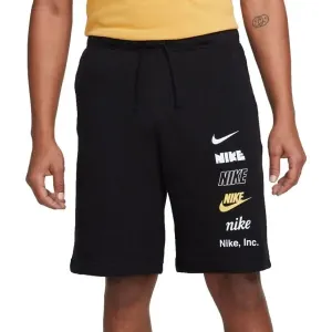 Nike CLUB+ FT SHORT MLOGO Herrenshorts, schwarz, größe XXL