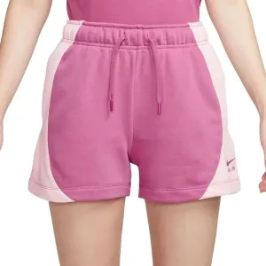 Nike NSW AIR FLC MR SHORT Damenshorts, rosa, größe L