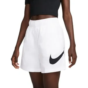Nike NSW ESSNTL WVN HR SHORT HBR Damenshorts, weiß, größe S