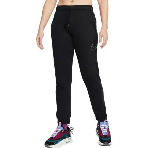 Nike NSW FLC GX MR JGGR FTRA Trainingshose für Damen, schwarz, größe L