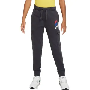 Nike NSW SI FLC CARGO PANT BB Trainingshose für Jungen, dunkelgrau, größe S