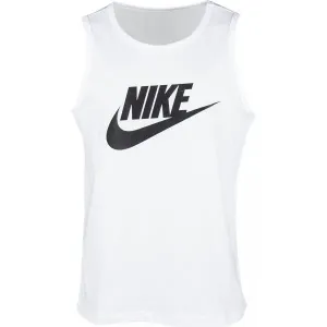Nike NSW TANK ICON FUTURA Herren Muskelshirt, weiß, größe 2XL
