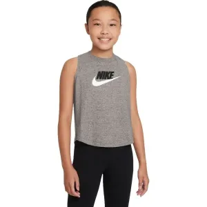 Nike NSW TANK JERSEY Tank-Top für Mädchen, grau, größe L