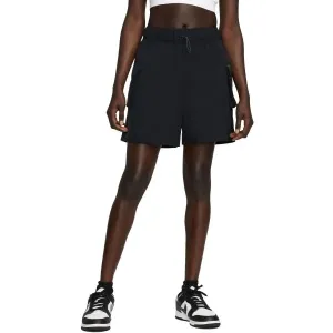 Nike SPORTSWEAR ESSENTIAL Damenshorts, schwarz, größe L
