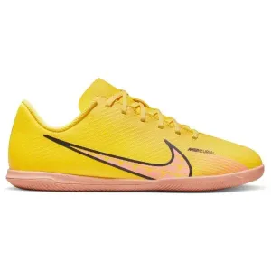 Nike JR MERCURIAL VAPOR 15 CLUB IC Kinder Fußballschuhe, gelb, größe 35