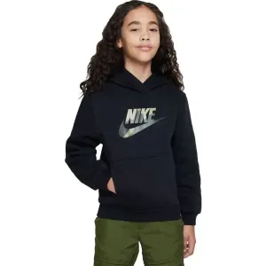 Nike CLUB FLEECE Sweatshirt für Mädchen, schwarz, größe L