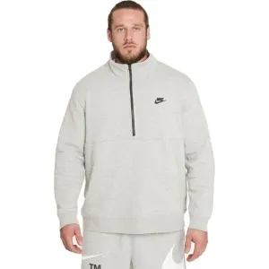 Nike M NSW CLUB BB HZ TOP Herren Sweatshirt, grau, größe M