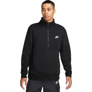 Nike M NSW CLUB BB HZ TOP Herren Sweatshirt, schwarz, größe XL