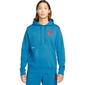 Nike M NSW SPE+BB PO HOODIE MF Herren Sweatshirt, blau, größe XL