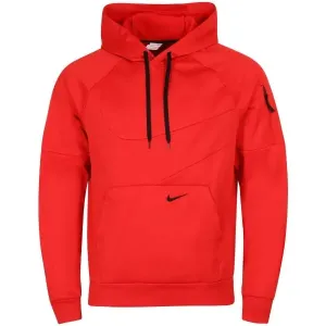 Nike NK TF HD PO SWOOSH Herren Sweatshirt, rot, größe M