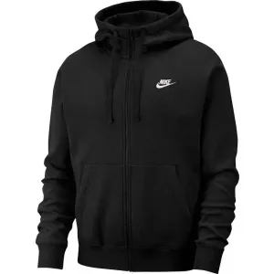Nike NSW CLUB HOODIE FZ BB Sweatshirt für Herren, schwarz, größe M
