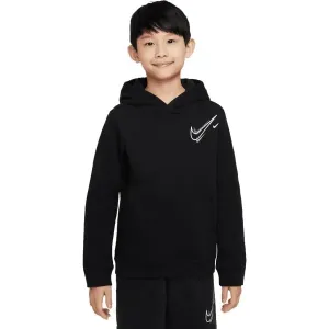 Nike NSW SOS FLC PO BB Jungen Sweatshirt, schwarz, größe M