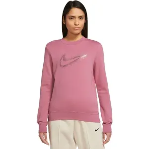 Nike NSW STRDST GX CREW Damen Sweatshirt, rosa, größe M