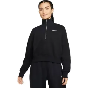 Nike SPORTSWEAR PHOENIX FLEECE Damen Sweatshirt, schwarz, größe L