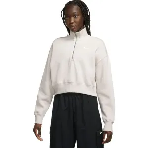 Nike SPORTSWEAR PHOENIX FLEECE Damen Sweatshirt, weiß, größe L