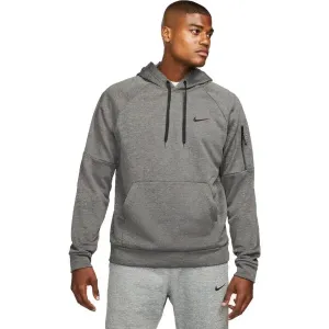 Nike THERMA-FIT Herren Sweatshirt, grau, größe L