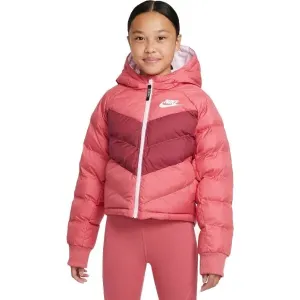 Nike NSW SYNFL HD JKT G Mädchenjacke, rosa, größe L