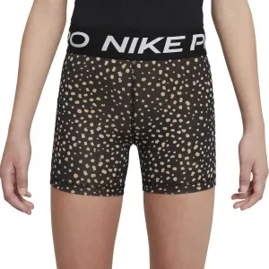 Nike NP DF 3IN SHORT ANML AOP Mädchenshorts, schwarz, größe M