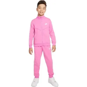 Nike SPORTSWEAR Kinder Trainingsanzug, rosa, größe L