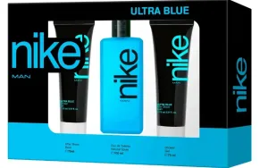 Nike Ultra Blue Man - EDT 100 ml + Duschgel 75 ml + Aftershave-Balsam 75 ml