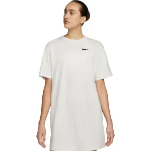 Nike NSW SWSH SS DRESS W Kleid, weiß, größe L