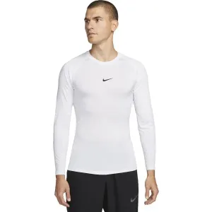 Nike DRI-FIT Herren Thermoshirt, weiß, größe S #1372817