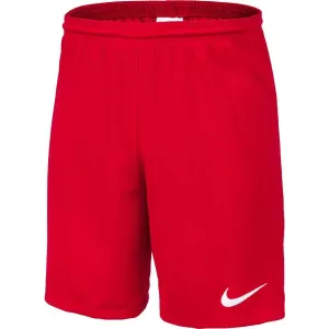 Nike DRI-FIT PARK 3 Herrenshorts, rot, größe M