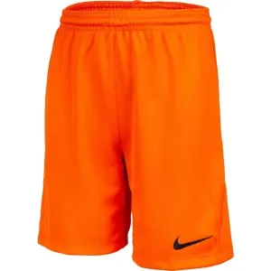 Nike DRI-FIT PARK 3 JR TQO Fußballshorts für Jungs, orange, größe L
