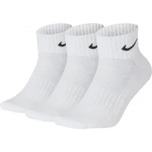 Nike 3PPK VALUE COTTON QUARTER (S,M Socken, weiß, größe L