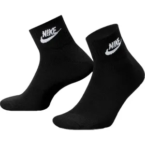 Nike EVERYDAY ESSENTIAL Unisex Socken, schwarz, größe L