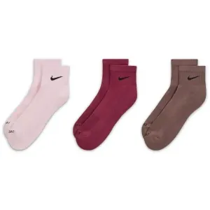 Nike EVERYDAY PLUS Mittelhohe Herrenstrümpfe, rosa, größe S