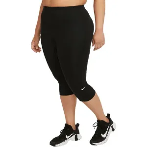 Nike ONE DF MR CPRI TGT PLUS W Plus size Leggings für Damen, schwarz, größe 3x #845778