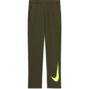 Nike DRY FLC PANT GFX2 B Trainingshose für Jungs, khaki, größe M