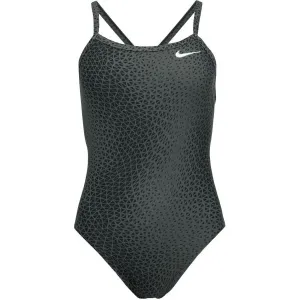 Nike HYDRASTRONG DELTA Damen Badeanzug, dunkelgrau, größe 34