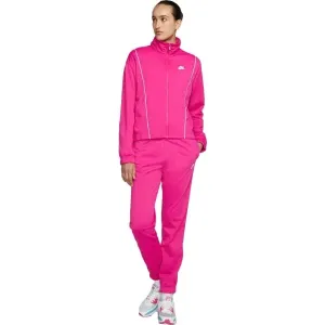 Nike NSW ESSNTL PQE TRK SUIT W Damen Trainingsanzug, rosa, größe XL