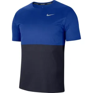 Nike BREATHE Herren Laufshirt, blau, größe M