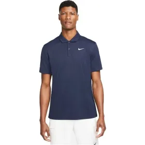 Nike COURT DRI-FIT Herren Poloshirt, dunkelblau, größe S