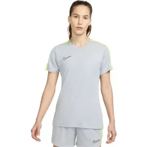 Nike DF ACD23 TOP SS BRANDED Damen Sportshirt, grau, größe L